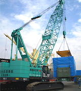 120-ton crawler crane